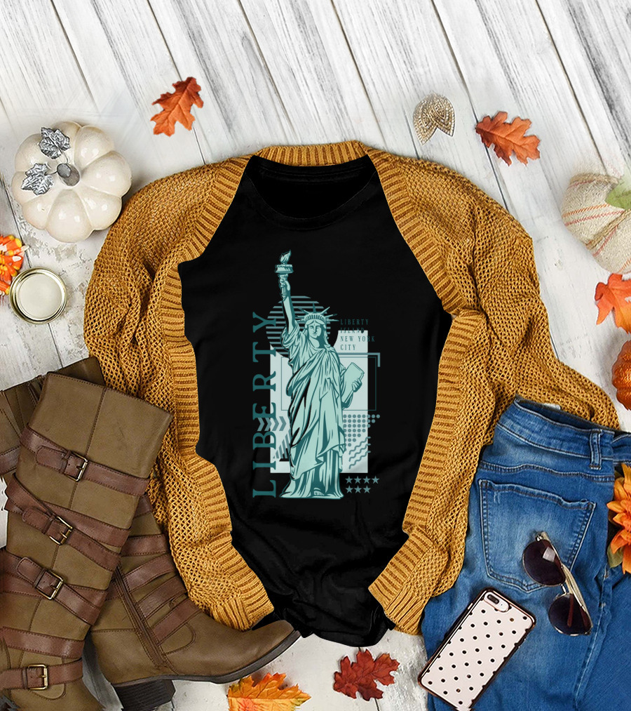 Liberty New York City Statue of Liberty T-Shirt