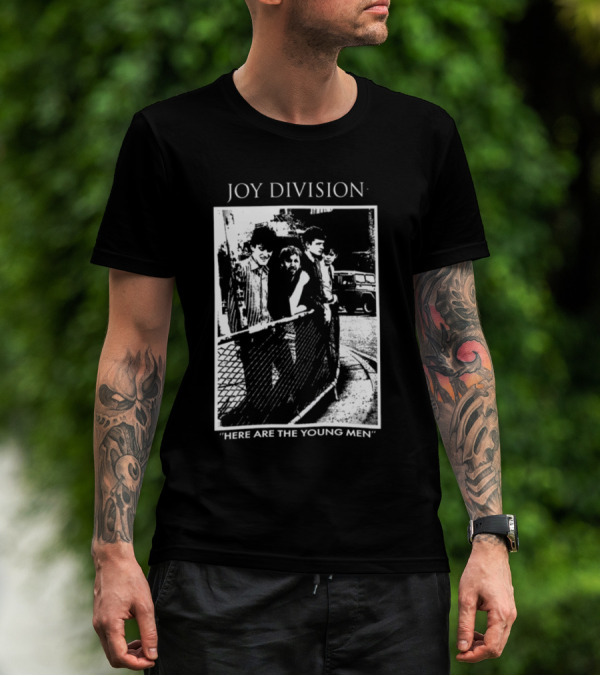 Joy Division Here Are The Young Men Vintage T-Shirt