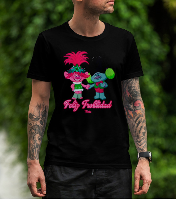 Feliz Trollidad Trolls Christmas T-Shirt
