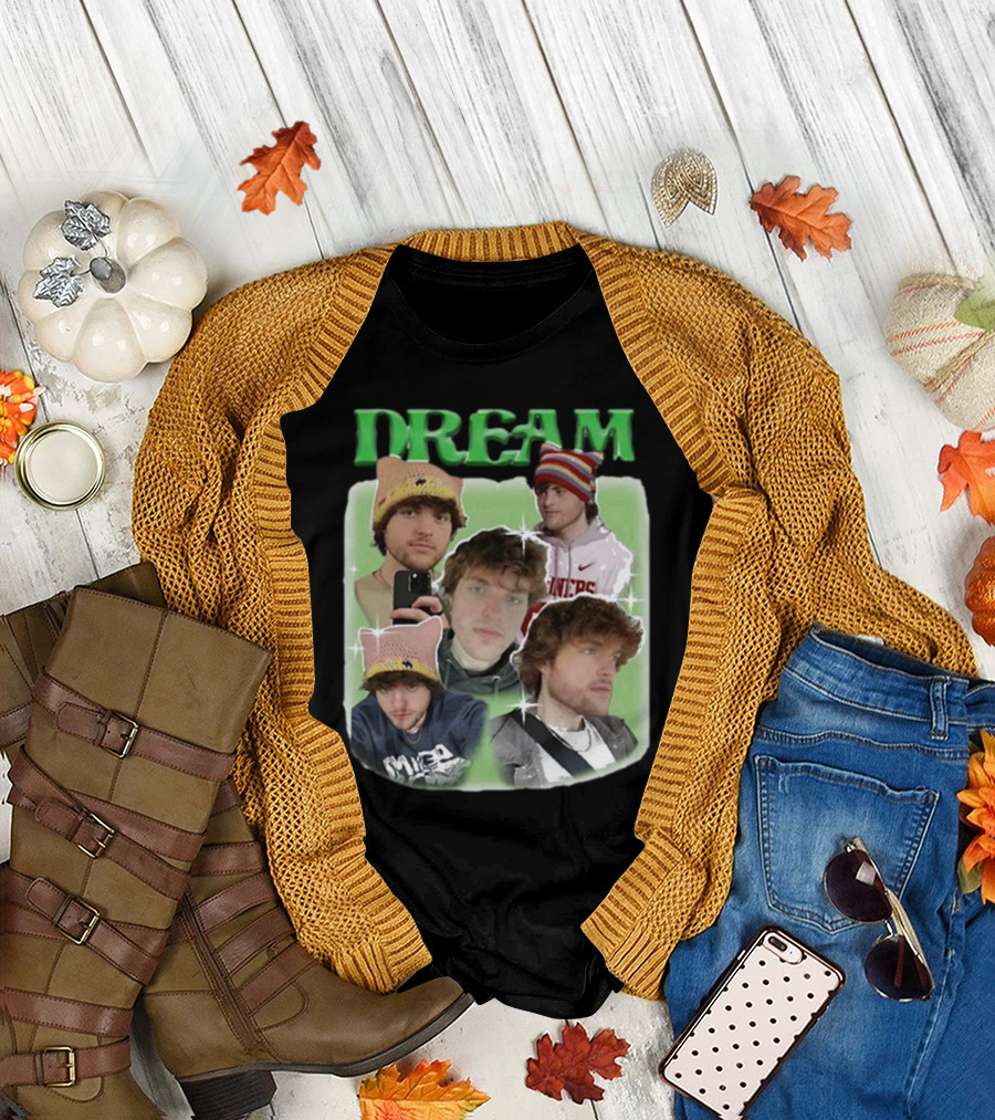 Dream Dreamwastaken Collage Hat Hoodie Star Glow T-Shirt