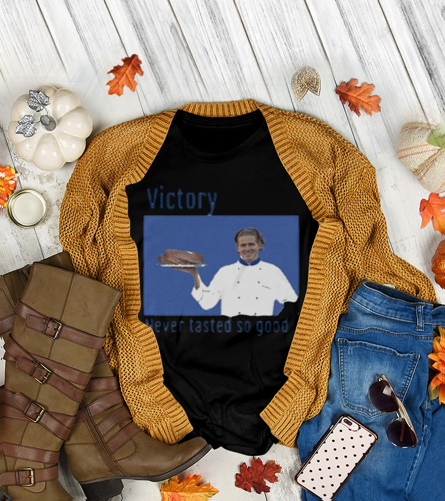 Chargers Justin Herbert Victory Never Tasted So Good Brisket T-Shirt