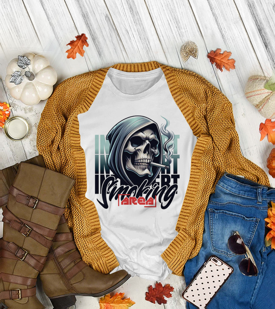 Insert Smoking Area T-Shirt
