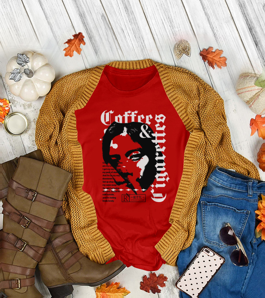 Coffee and Cigarettes by Kittl x Eachwayman T-Shirt