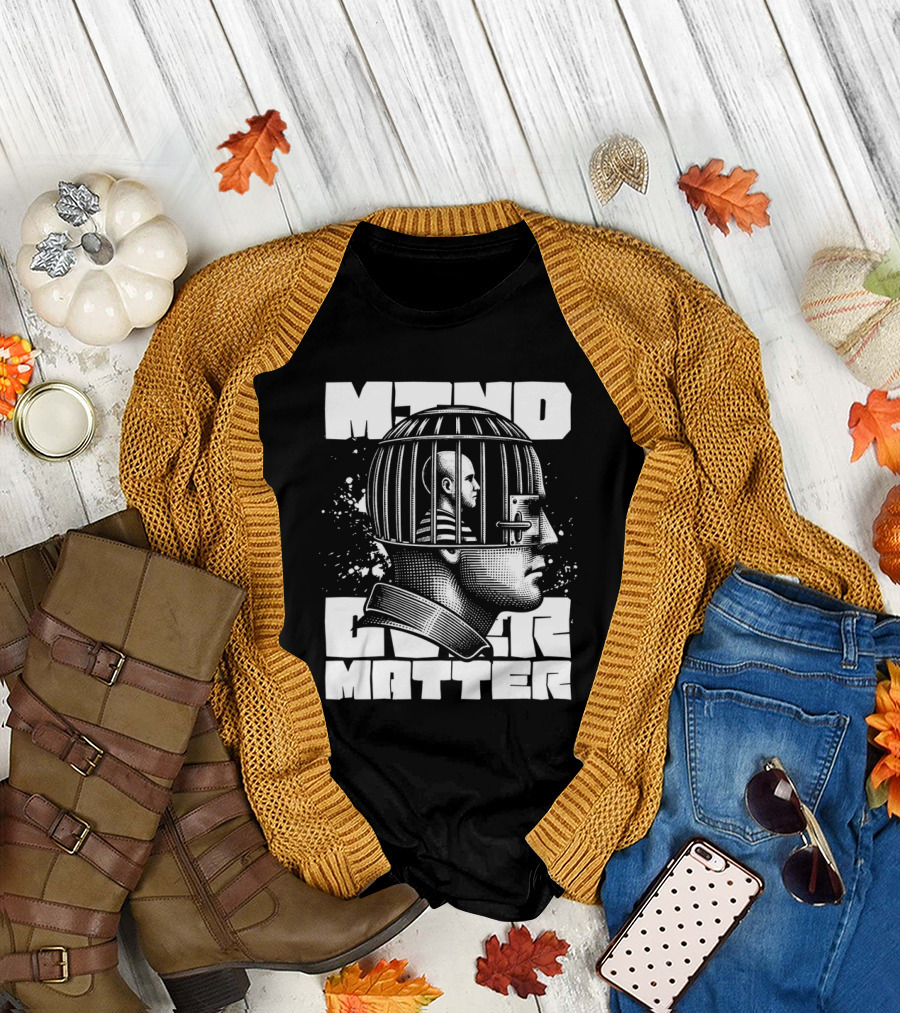 MIND OVER MATTER Prisoner Head T-Shirt