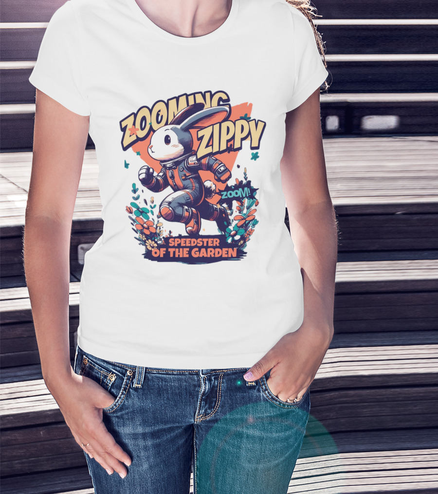 Speedster Of The Garden Zooming Zippy Zoom T-Shirt