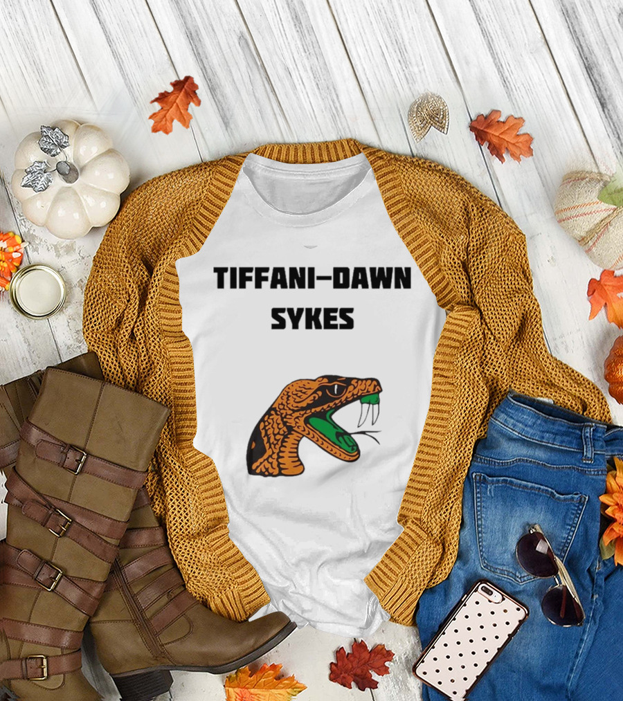 Tiffani-Dawn Sykes Florida A&M Rattlers T-Shirt