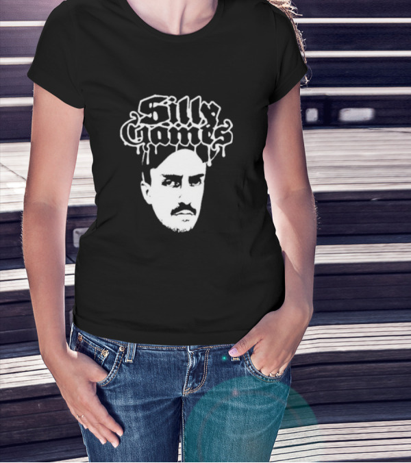 Silly Games Cream Crew Face T-Shirt