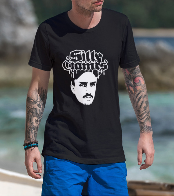 Silly Games Cream Crew Face T-Shirt