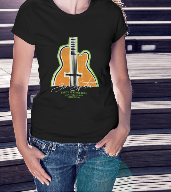 Bruce Springsteen Guitar Signature Series Edition XXI T-Shirt