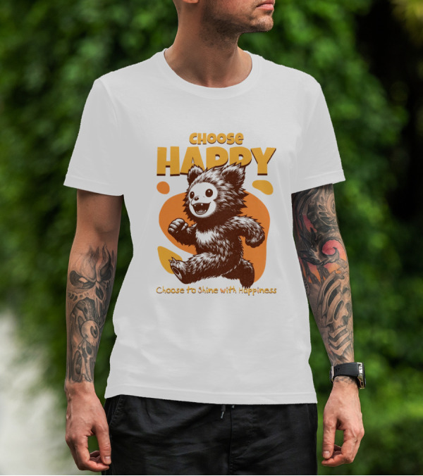Choose Happy Choose To Shine With Happiness T-Shirt