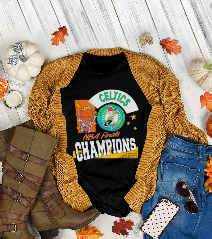 Celtics Boston NBA Finals Champions National Basketball Association T-Shirt