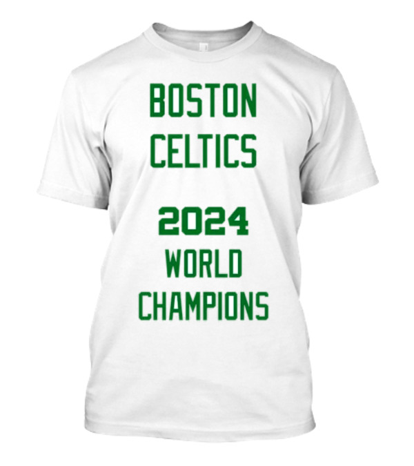 Boston Celtics 2024 World Champions Vintage Style Championship T-Shirt