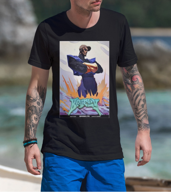 Chris Brown Breezy Barclays Center Brooklyn NY June 16-17 2024 Anime T-Shirt