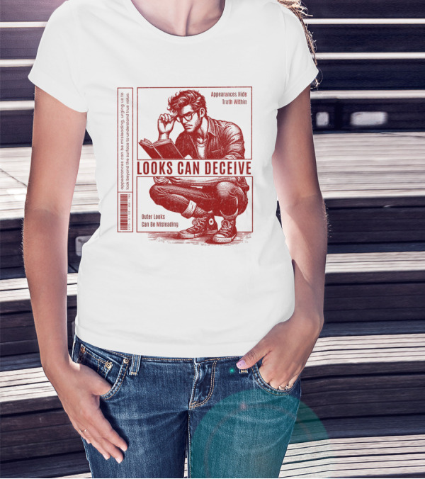 Looks Can Deceive Appearances Hide Truth Within Outer Looks Can Be Misleading T-Shirt