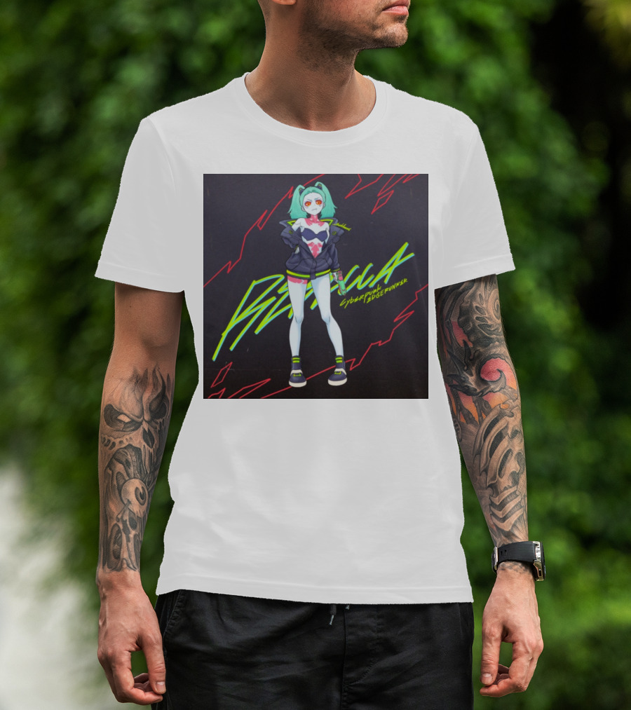 Rebecca Cyberpunk Edgerunners Neon T-Shirt
