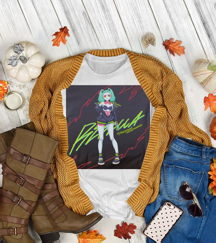 Rebecca Cyberpunk Edgerunners Neon T-Shirt