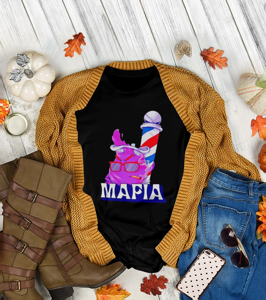 Mafia Purple Barber Pole Cool Aid Playoff Pack T-Shirt