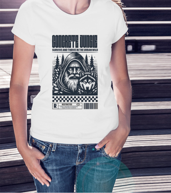 Concrete Jungle Survive And Thrive In The Urban Wild T-Shirt