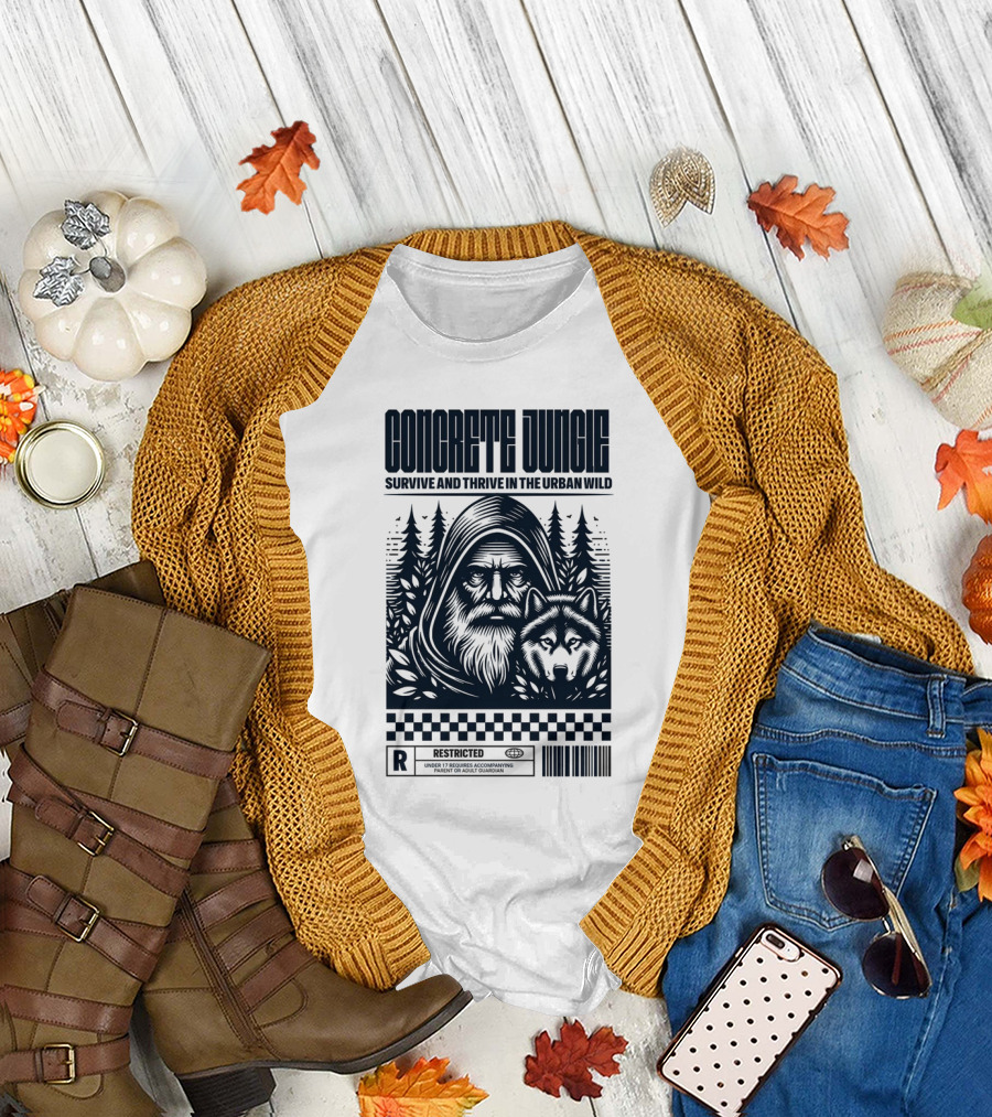Concrete Jungle Survive and Thrive in the Urban Wild T-Shirt