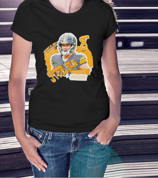 Kenny Pickett Steelers Football Number 8 T-Shirt