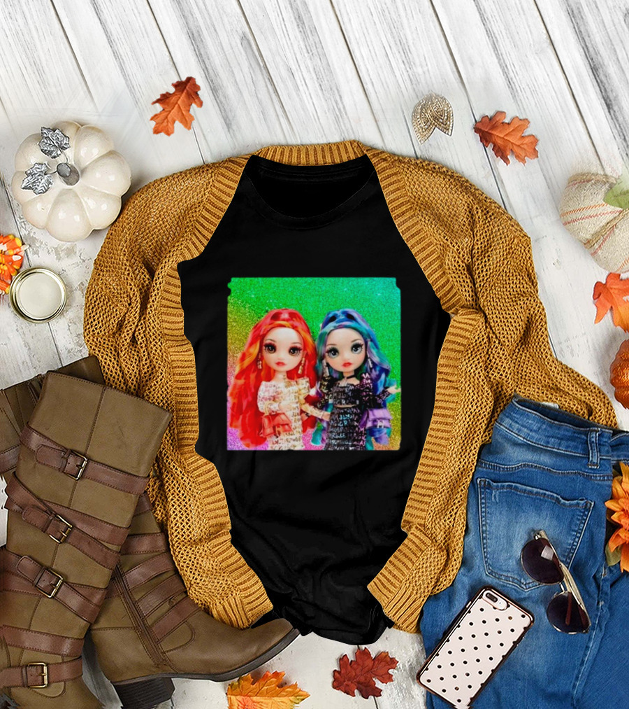 Rainbow High Dolls Fashionable Vibrant Characters T-Shirt
