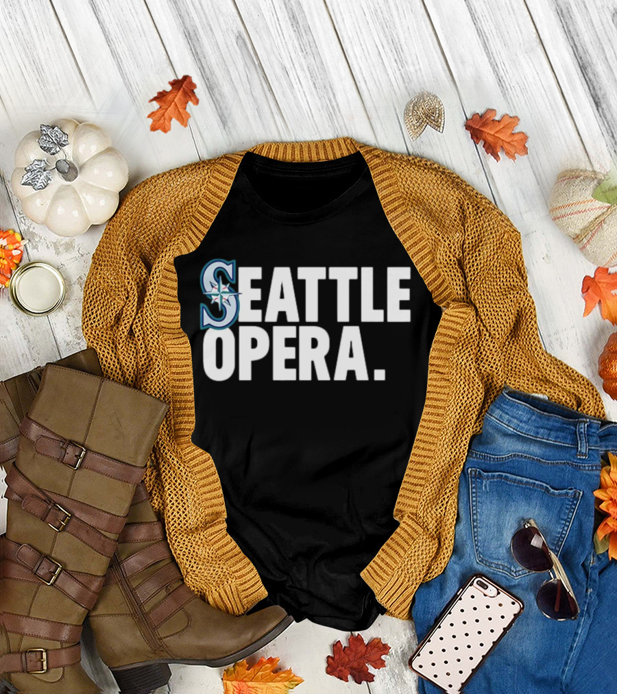 Seattle Mariners Opera Baseball T-Shirt