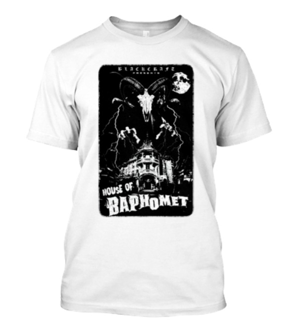 Blackcraft Cult House Of Baphomet Gothic Moon T-Shirt