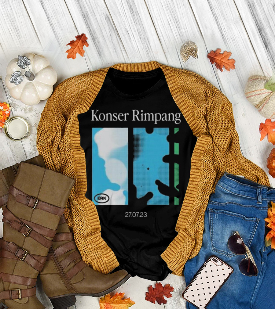 Efek Rumah Kaca Konser Rimpang ERK 27.07.23 T-Shirt