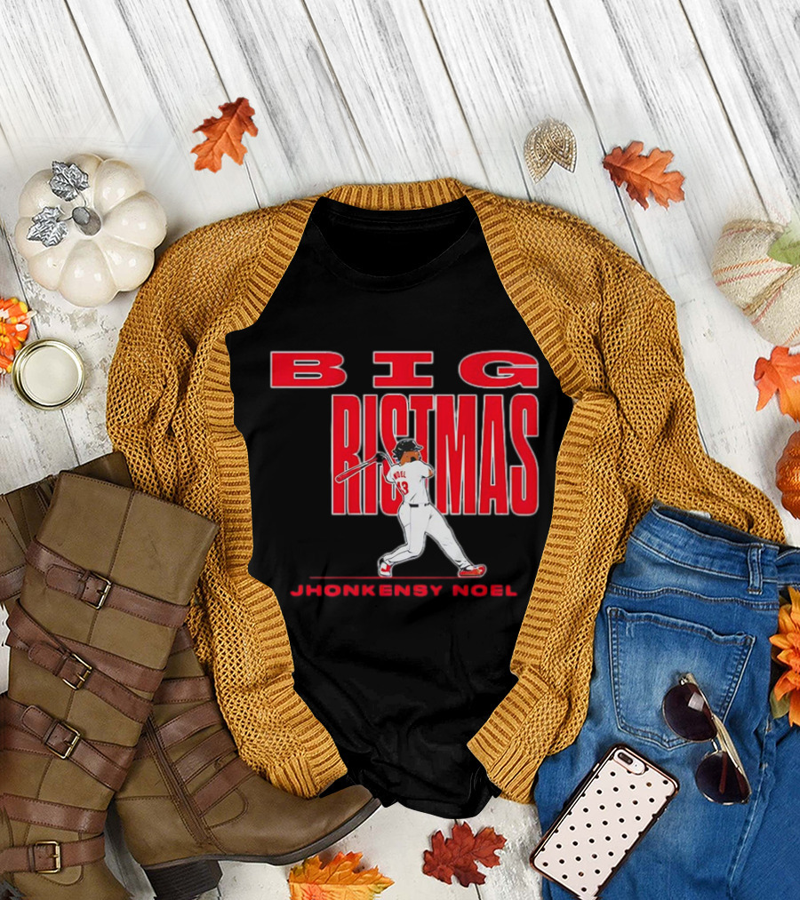 Jhonkensy Noel Cleveland Guardians Big Christmas Bigrismas T-Shirt