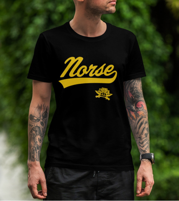 Norse NKU Norse Baseball Script T-Shirt