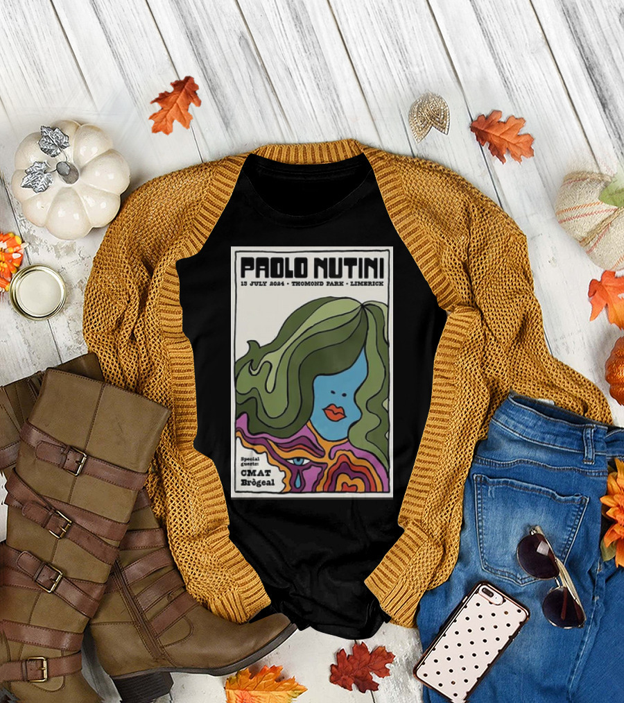 Paolo Nutini July 13 2024 Thomond Park Limerick Special Guests CMAT Brógéal T-Shirt