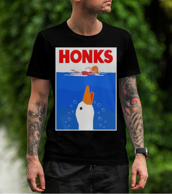 HONKS Goose Jaws T-Shirt