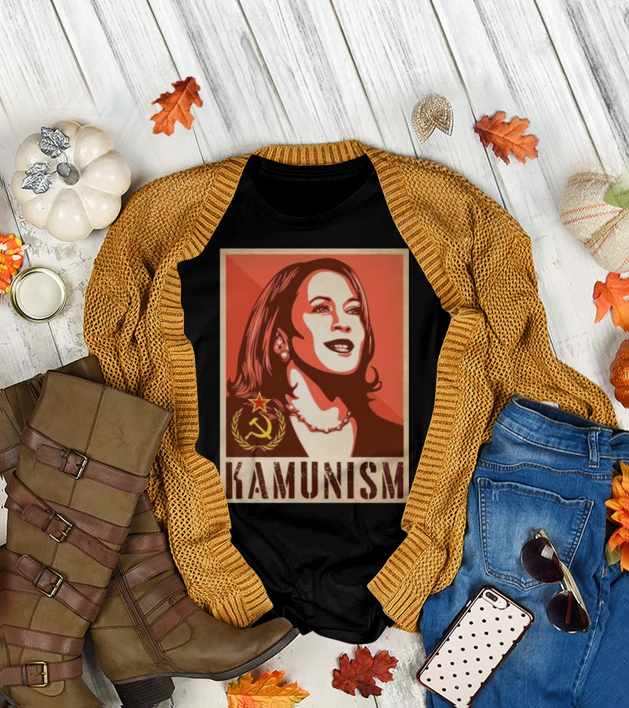 Kamunism Kamala Harris Communism Soviet T-Shirt
