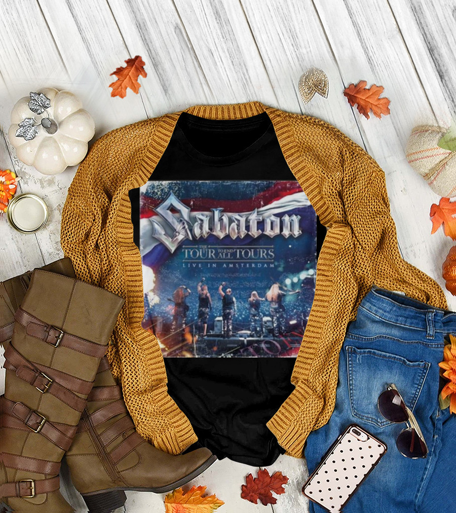 Sabaton The Tour To End All Tours Live in Amsterdam 11th October T-Shirt