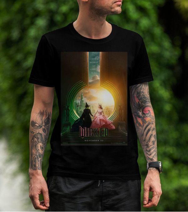 Wicked Everyone Deserves The Chance To Fly November 22 T-Shirt