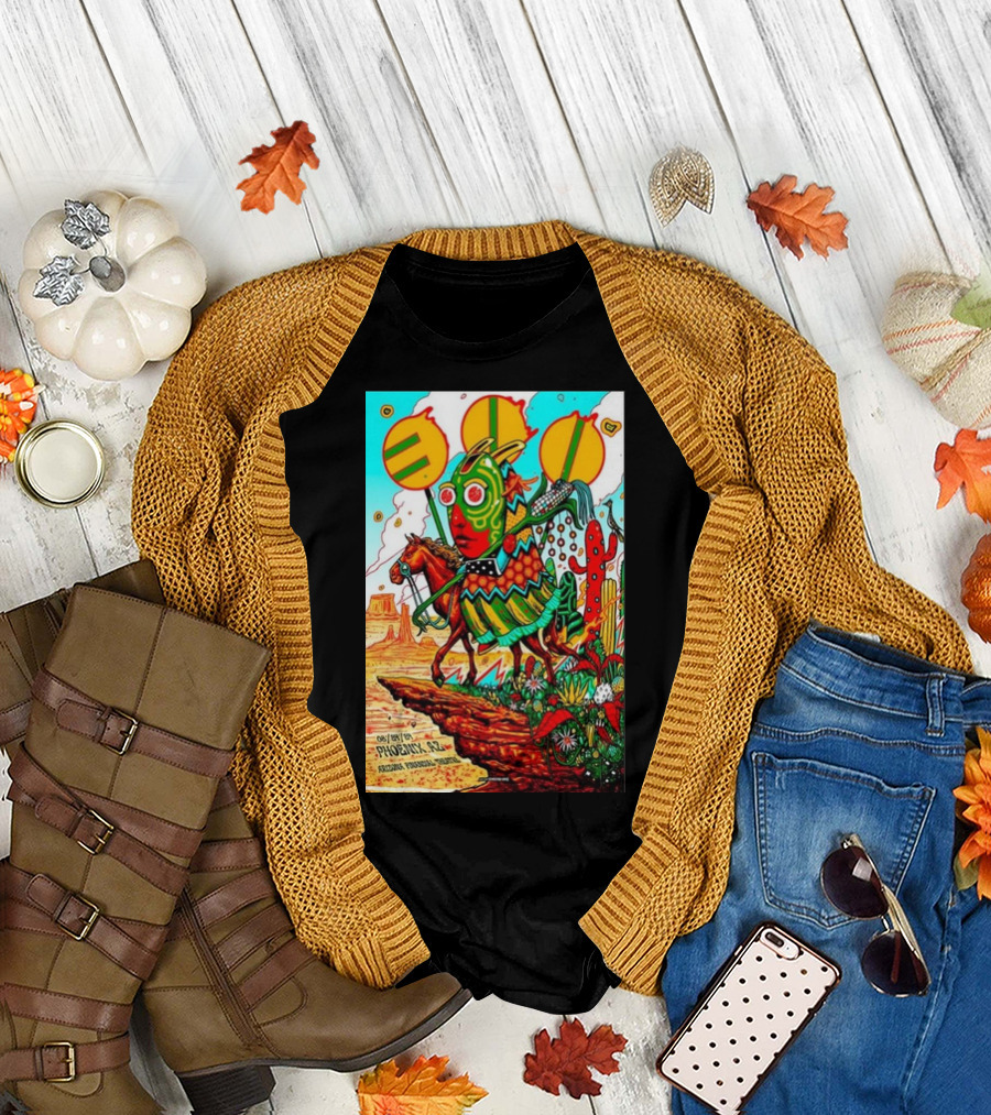 311 The Band August 24, 2024 Phoenix AZ Futuristic Imagination Desert Landscape Tour T-Shirt