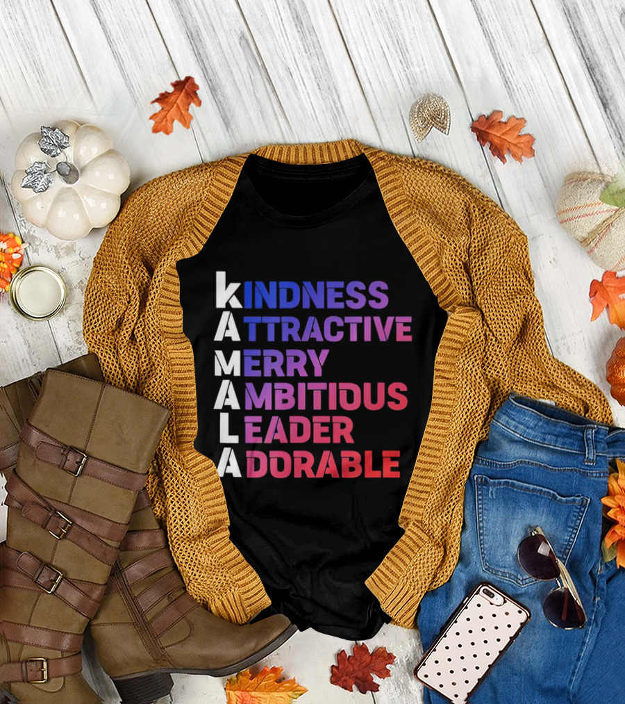 Kamala Kindness Attractive Merry Ambitious Leader Adorable T-Shirt