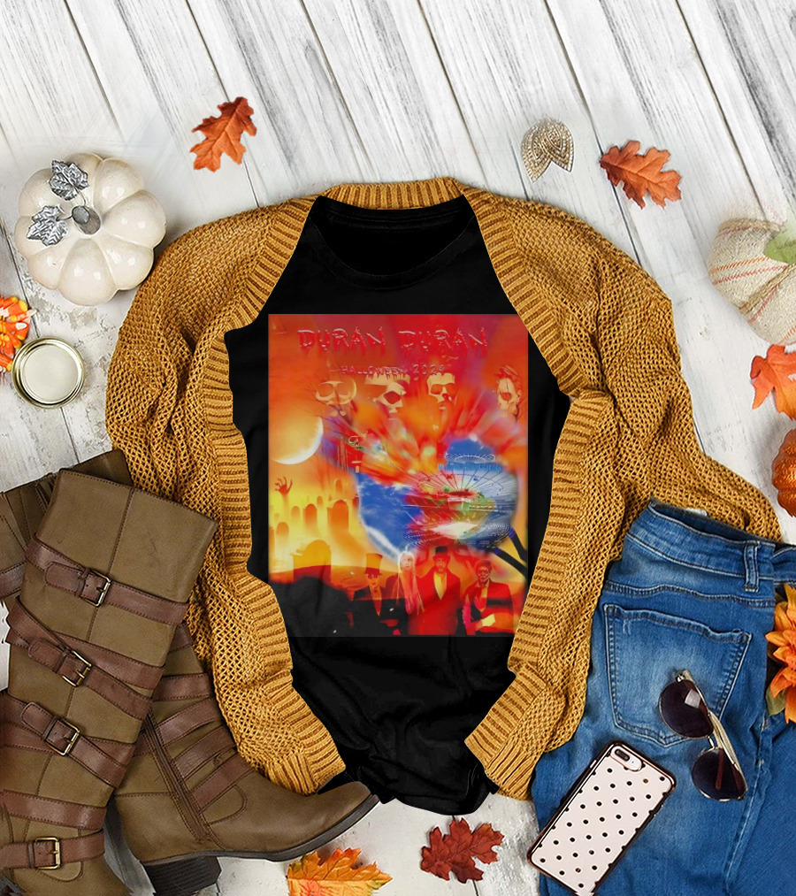 Duran Duran Halloween 2024 Spooky Carnival Vibes T-Shirt