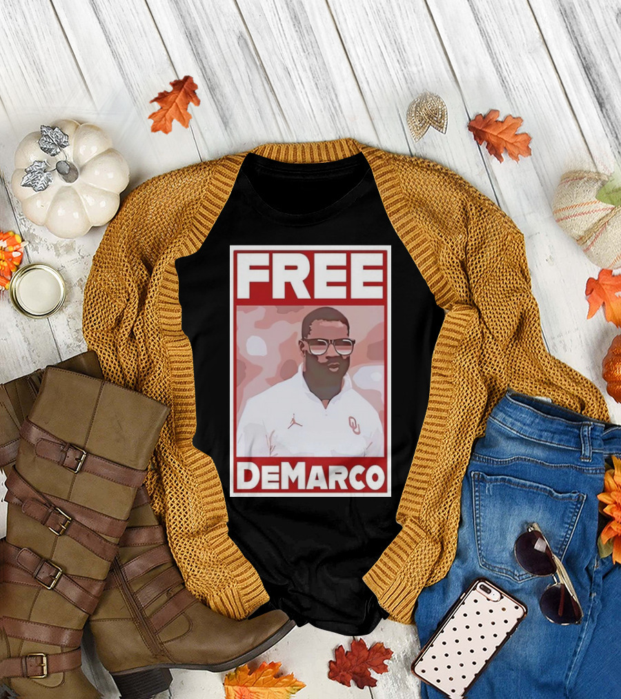 FREE DeMARCO Oklahoma Sooners T-Shirt