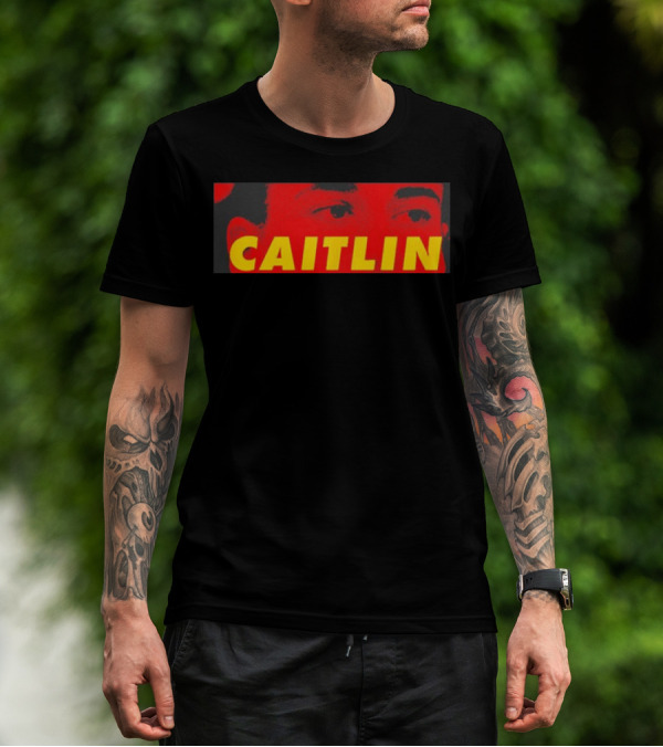 Caitlin Clark Indiana Fever Caitlin Eyes Red Black Yellow T-Shirt