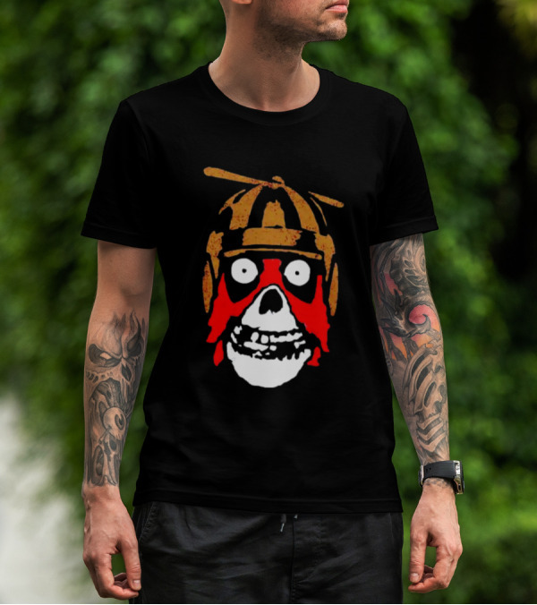 Headpool X Misfits Headpunk Skeleton Parody Crossover T-Shirt