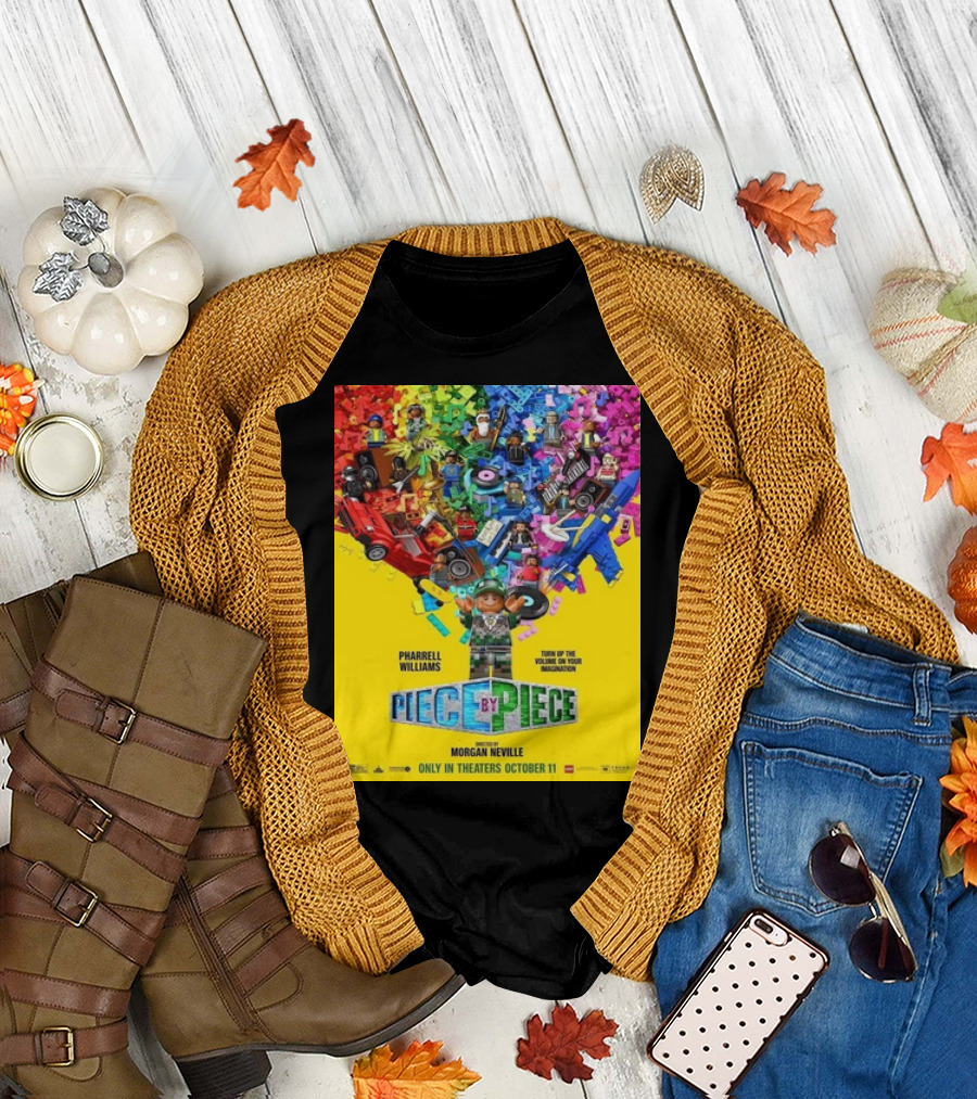 PHARRELL WILLIAMS PIECE BY PIECE TURN UP THE VOLUME OF YOUR IMAGINATION RELEASING IN THEATERS OCTOBER 11 T-Shirt