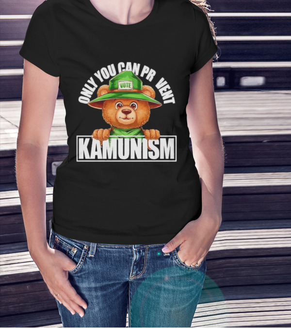Bear Vote Only You Can Prevent Kamunism T-Shirt