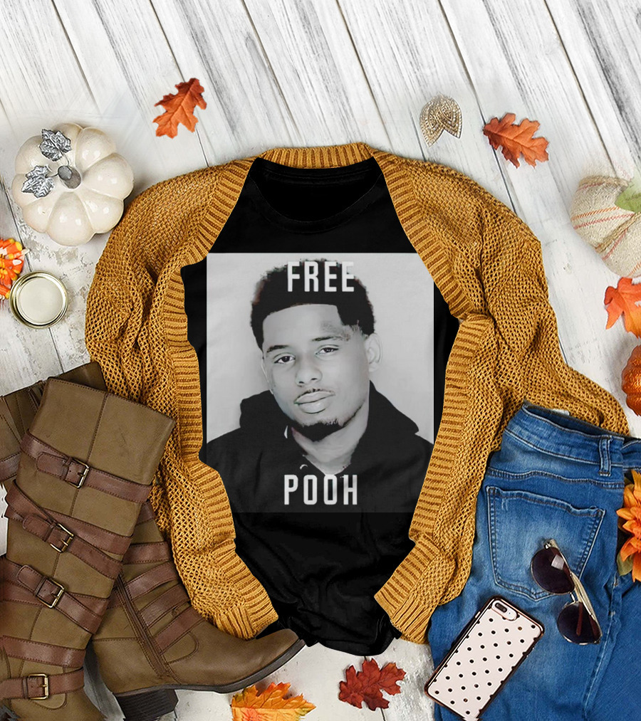 Free Pooh Shiesty American Rapper T-Shirt