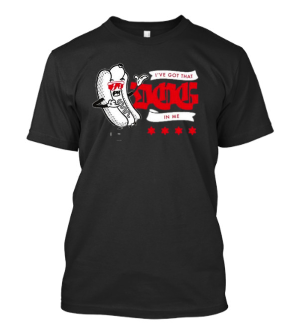 C2E2 I've Got That Dog Hot Dog Character With Stars T-Shirt