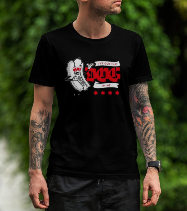 C2E2 I've Got That Dog Hot Dog Character With Stars T-Shirt