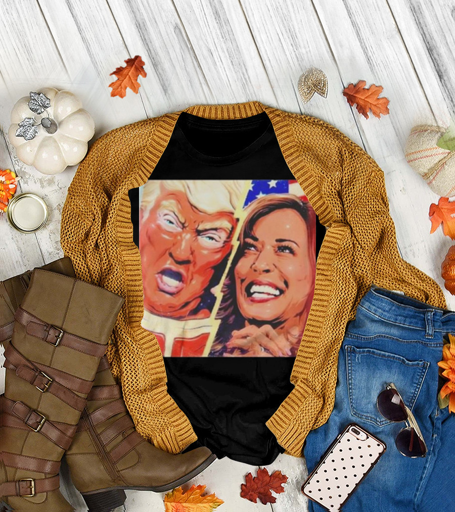 Nordacious Who Else Is Seated Trump Vs Harris Vibrant T-Shirt