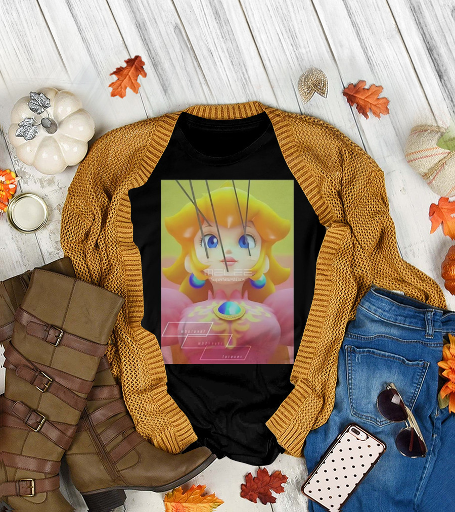 Melee Super Smash Bros Peach S2 Lite Mahoukei Futureverse T-Shirt