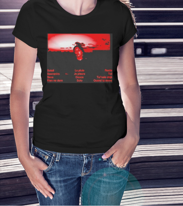 Manches Longues Solo Retro Soleil Souvenire Rien Ne Dure La Pluie Je Pleure Quand Tu Mens T-Shirt