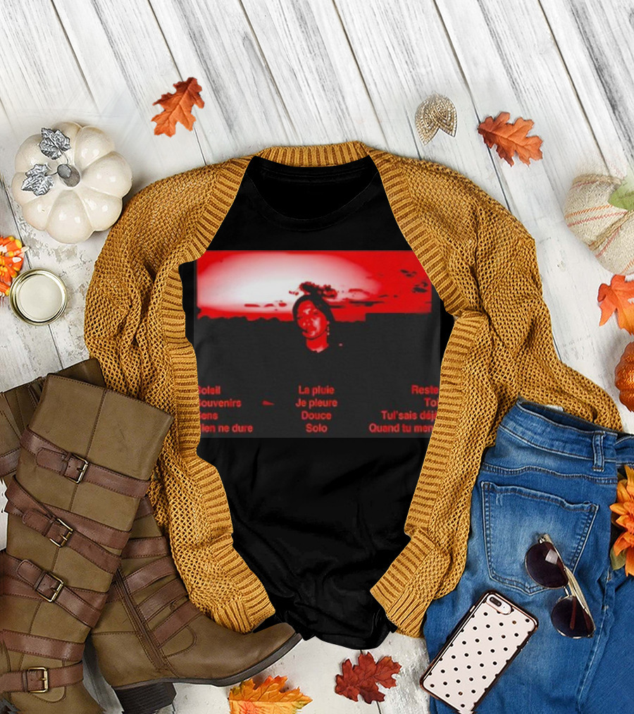 Manches Longues Solo Retro Soleil Souvenire Rien Ne Dure La Pluie Je Pleure Quand Tu Mens T-Shirt